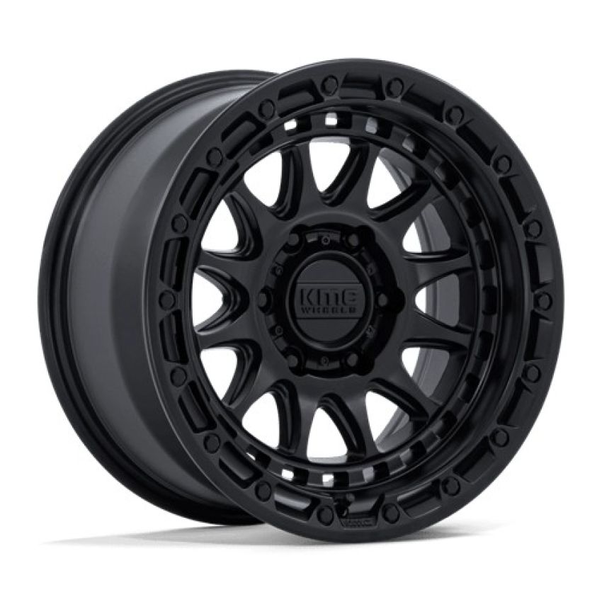 CRUX 17X8.5 6X4.5 66 +25 BLK-OUT