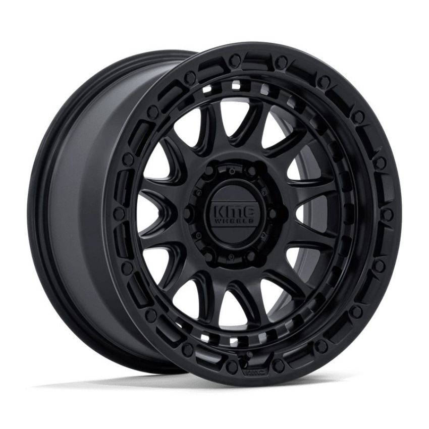 CRUX 17X8.5 6X4.5 66 +25 BLK-OUT