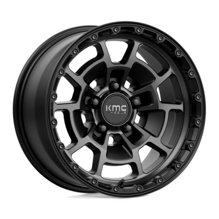 KM718 17X8.5 5X5.0 S-BLK GTCC 00MM