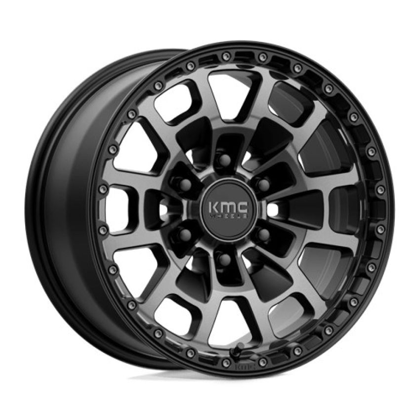 KMC KM718 17X8.5 6X135 S-BLK GTCC 18MM