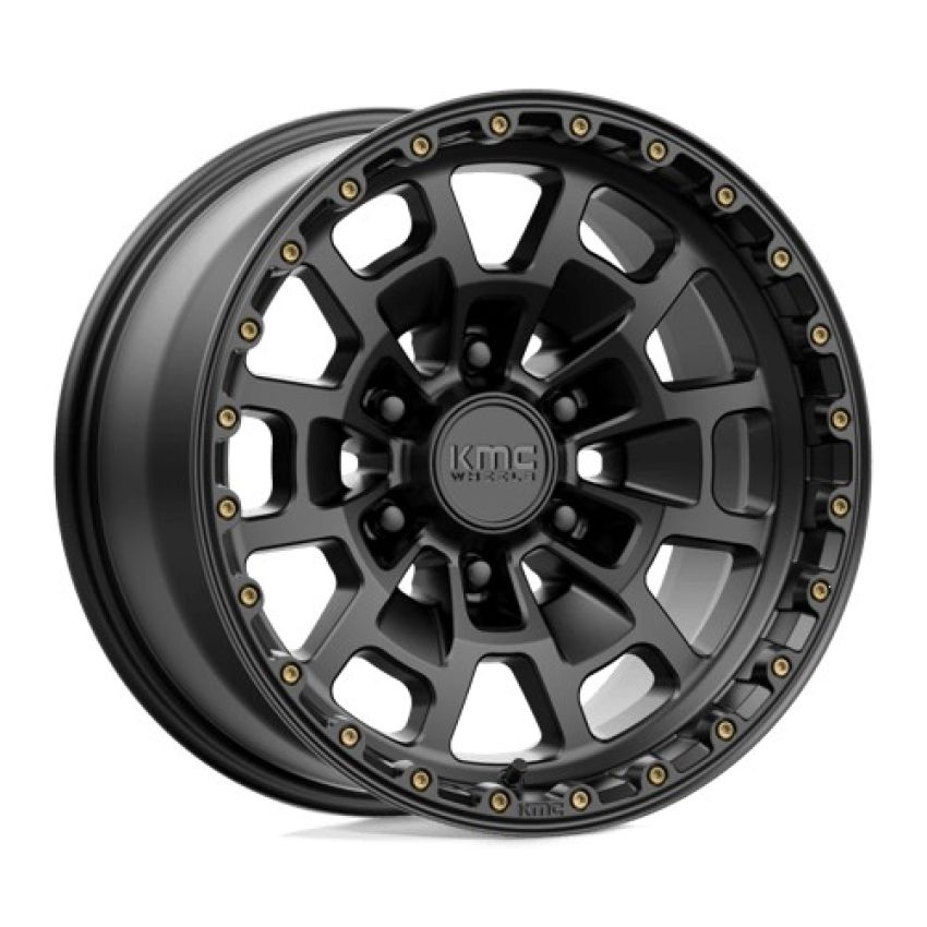 KM718 17X8.5 6X5.5 S-BLK 00MM