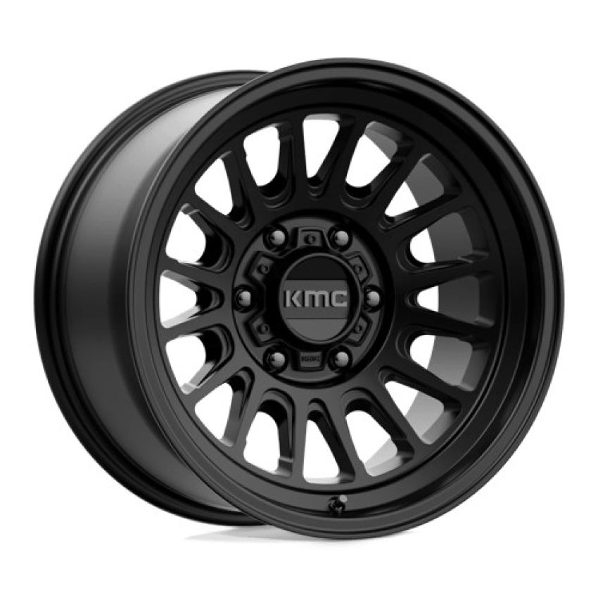 KMC KM724 IMPACT OL 17X8.5 6X120 S-BLK +0