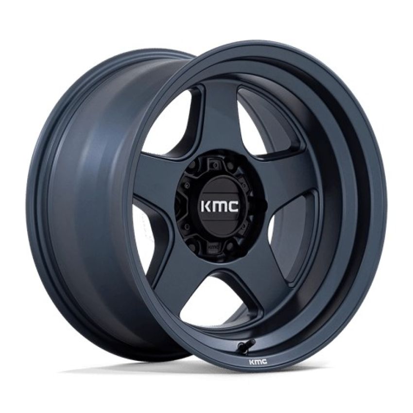 KMC LOBO 17X8.5 6X4.5 66 MTL-BLUE +18