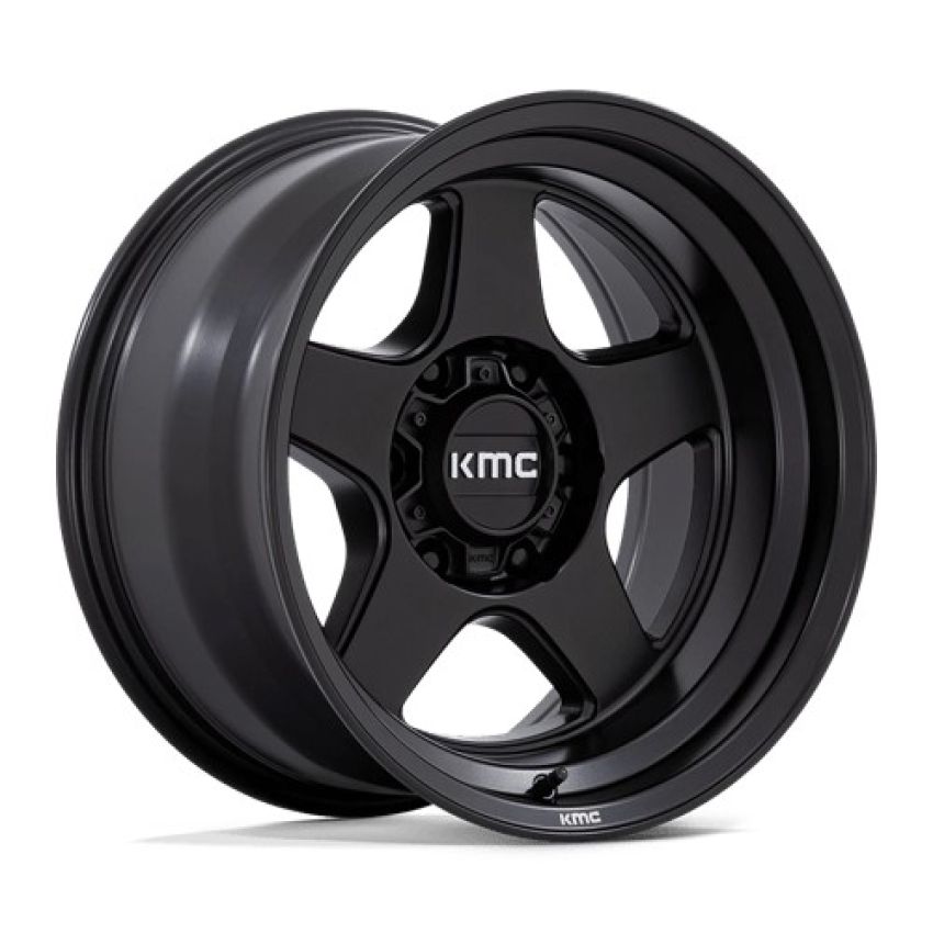 KMC LOBO 17X8.5 6X4.5 66 M-BLK +18