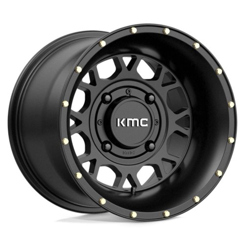 KMC POWERSPORTS GRENADE UTV 14X10 4X156 S-BLK 00MM