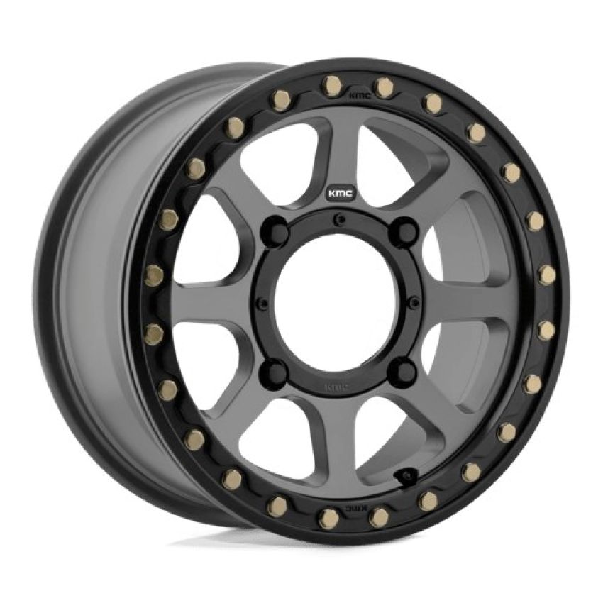 KMC POWERSPORTS ADDICT 2 UTV BL 14X7 4X137 S-GRY 38MM