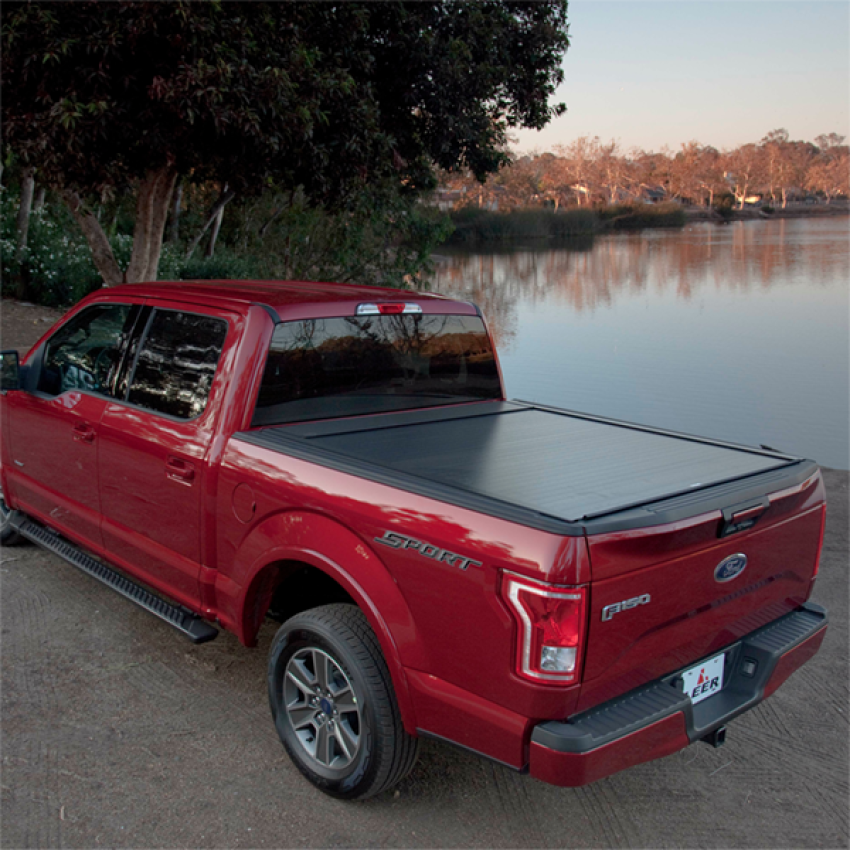 Bedlocker Tonneau Cover W-Explorer Rail Kit 97-03 Ford F-Series Light Duty & 2004 Heritage 8 Foot Long Bed Pace Edwards