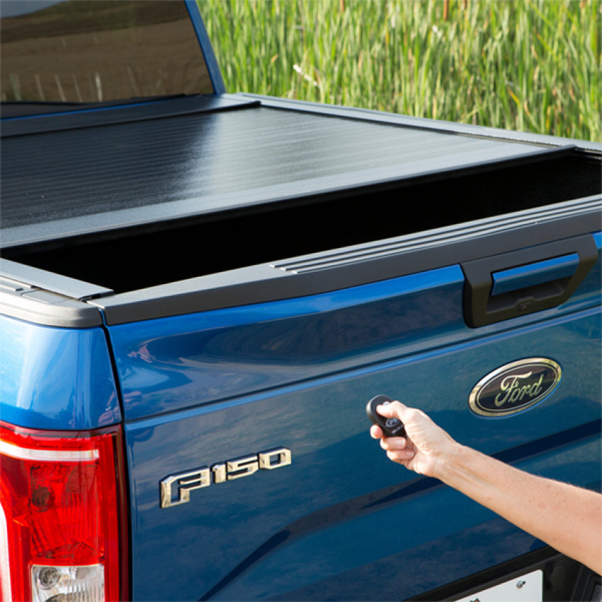 Bedlocker Tonneau Cover W-Explorer Rail Kit 04-14 Ford F-Series Lightduty 6 Foot 5 Inch Short Bed Pace Edwards