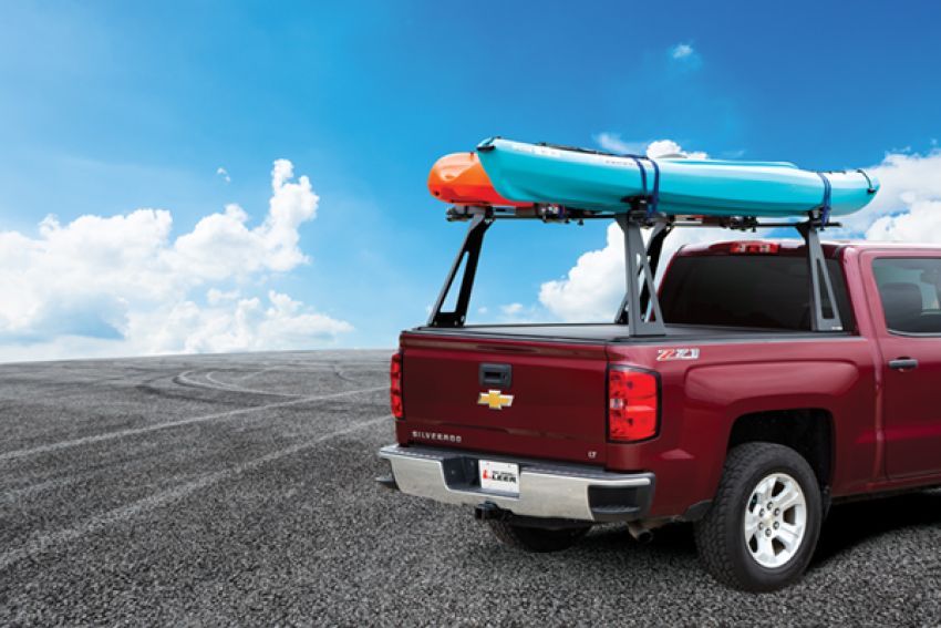 19-24 Ram 1500 Light Duty Elevated Rack System EL200 Series Pace Edwards
