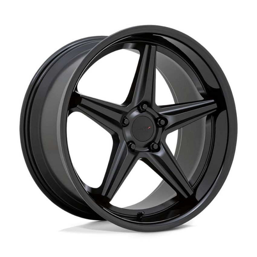 TW LAUNCH 19X8.5 5X120 76 MBLK-GBLK +35