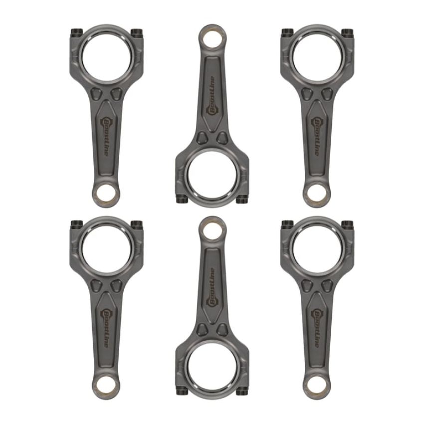 Boostline BM5708866 Connecting Rod Set, BMW N54B30, 145.00 mm Length, ARP2000, Set of 6