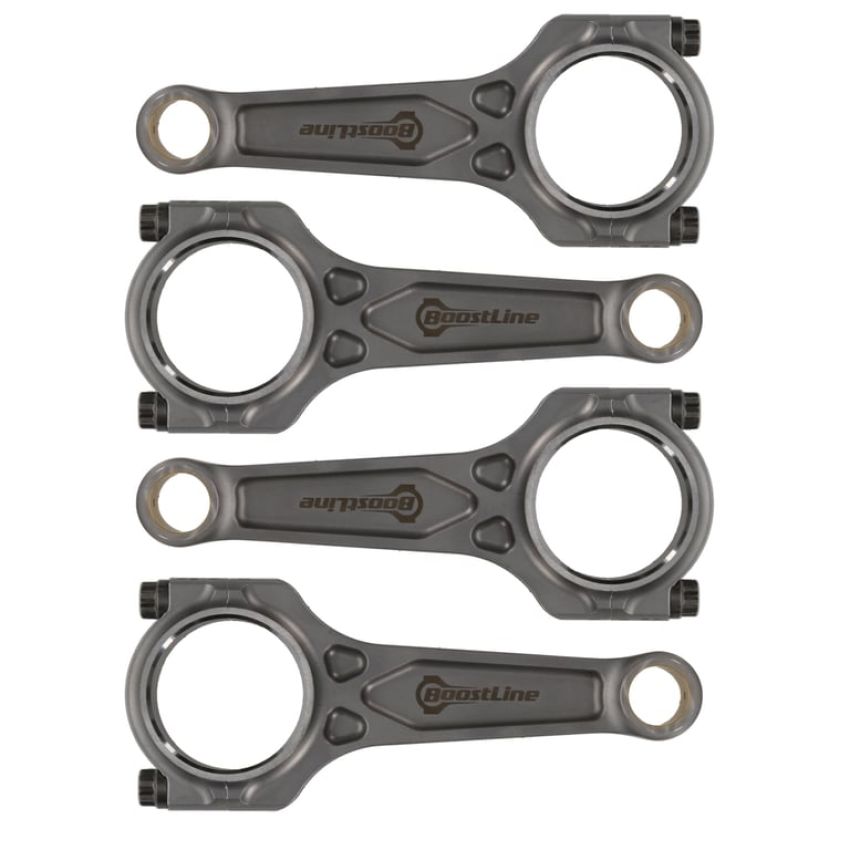 Boostline SB5137905 Connecting Rod, Subaru Ej20/Ej25 Turbo, 130.50 mm Length, ARP2000, Set of 4
