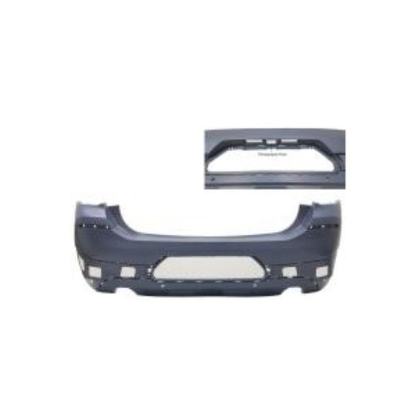 REAR BUMPER COVER F39; W/O M SPORT X; W/PARK DISTANCE CONTROL; PRIME BMW X2 18-C