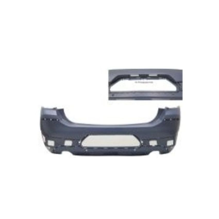 REAR BUMPER COVER; W/O M SPORT PKG; W/O R/V CAMERA; W/PDC; PRIME BMW X2 18-20