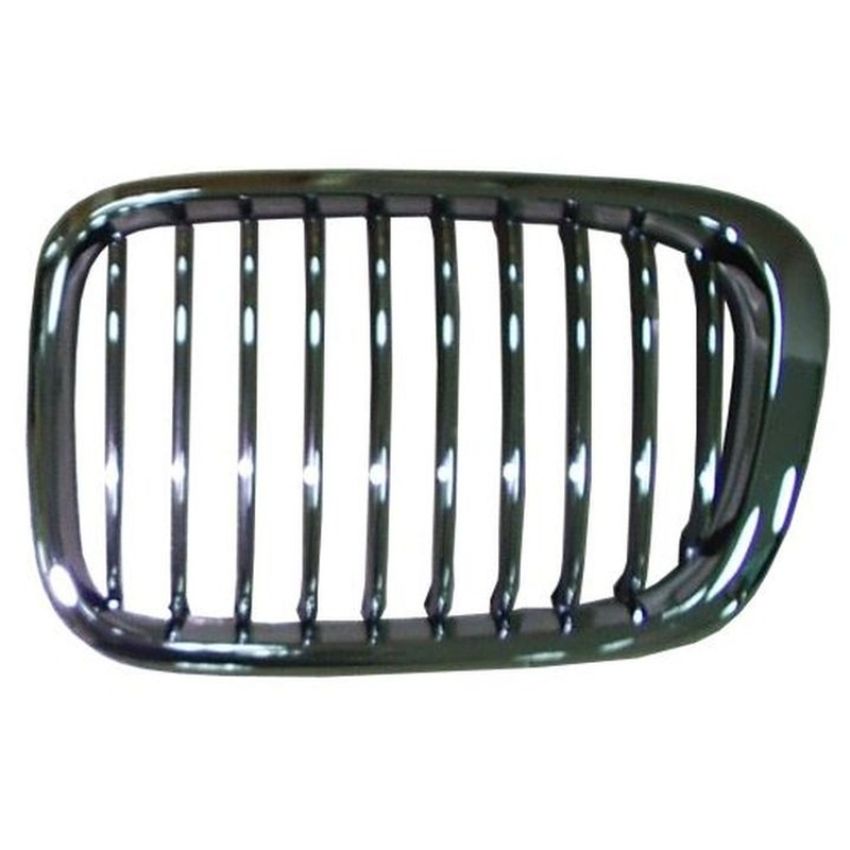 LH GRILLE CHR BMW 3 SERIES (E46) SDN/WAG 99-01