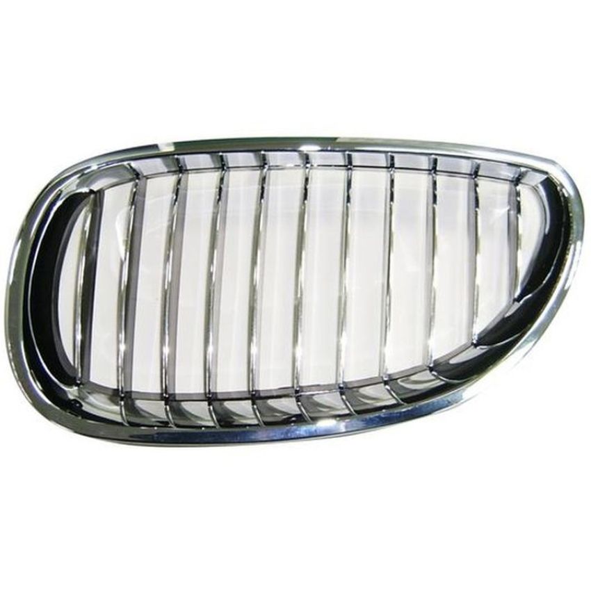 LH GRILLE ASSY(E60/E61) CHROME/CHROME BMW 5 SERIES 04-10
