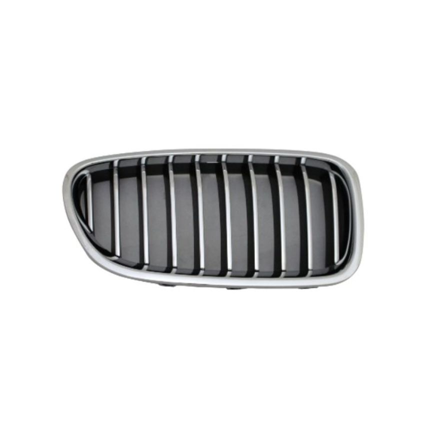 RH GRILLE ASSY F10; STD|LUXURY; W/O NIGHT VISION; BMW 538I/535D/535I/550I/ACTIVEHYBRID 5 14-16