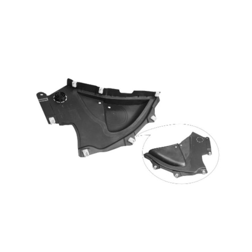 LT FRONT FENDER SPLASH SHIELD G20; SEDAN; LUXURY LINE/SPORT LINE; W/O M SPORT PK BMW 330I 19-C