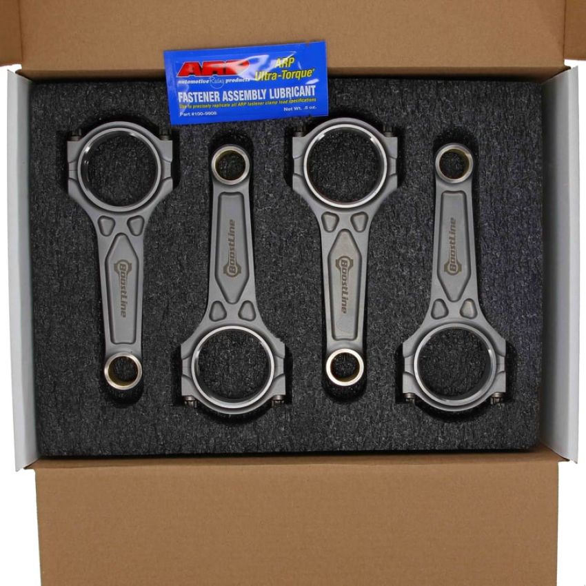Boostline BM5833866 Connecting Rod Set, BMW B48B20, 5.833 in. Length, ARP 2000, Set of 4
