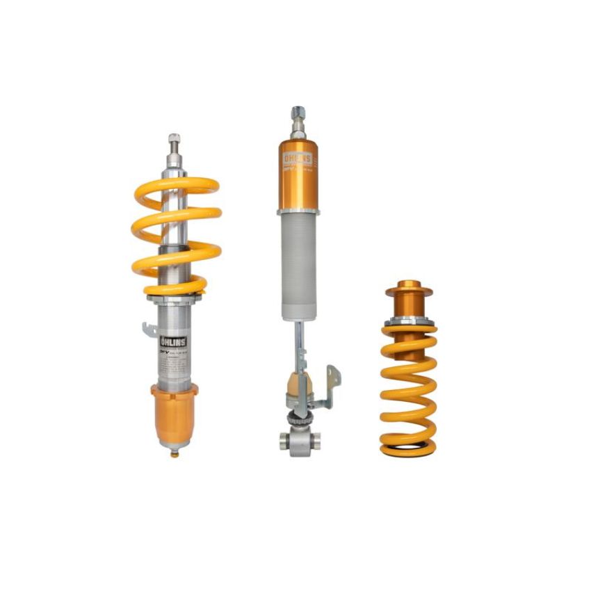 Ohlins BMS MW00S1 Road & Track Coilover Suspension System featuring Dual Flow Valve Technology