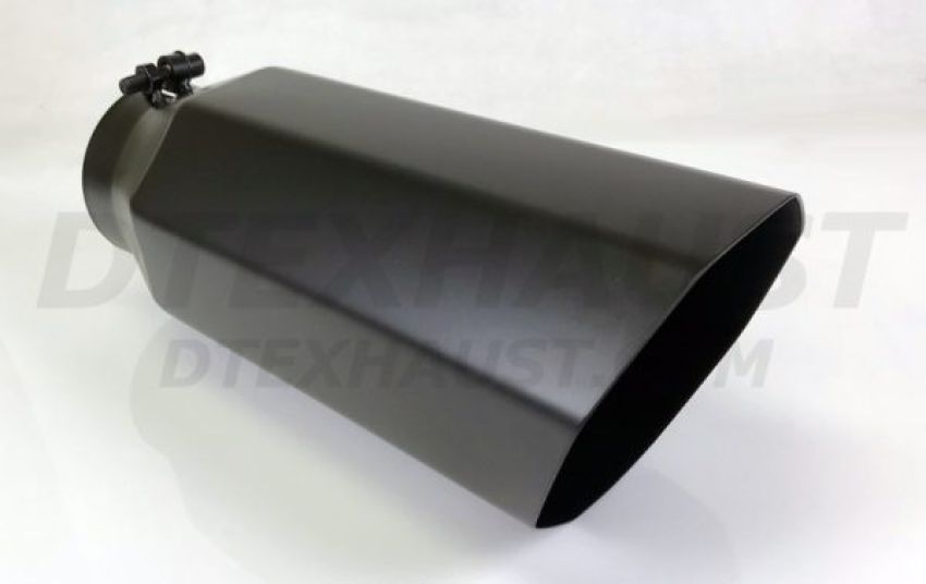 Different Trend Octagon Black Powder Coated 6″x15″ Slanted BQ8-5615BK