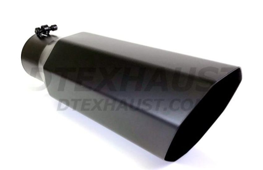 Different Trend Octagon Black Powder Coated 6″x15″ Slanted BQ8-4615BK
