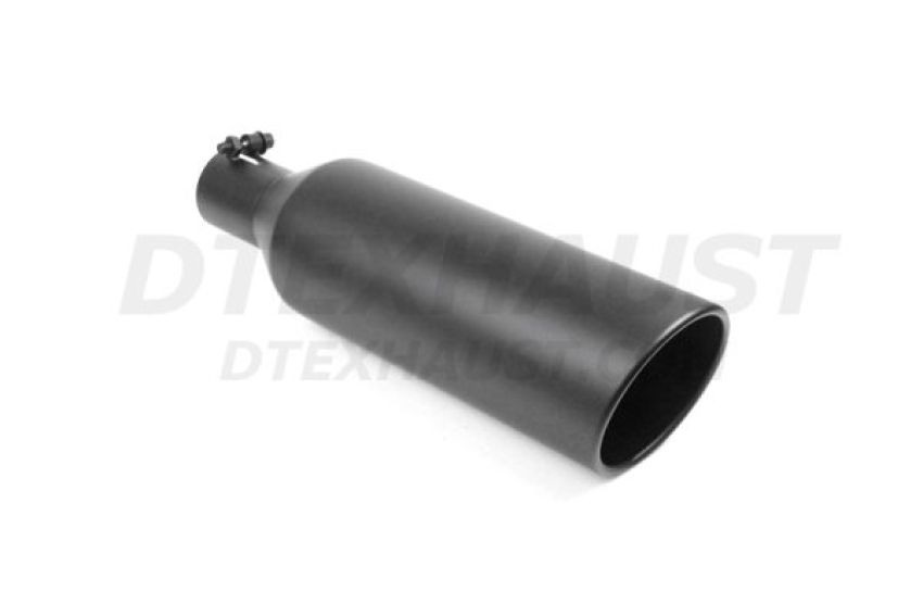 Different Trend Black Powder Coated Rolled Angle Bolt-on Tip BQ9-255018RBK