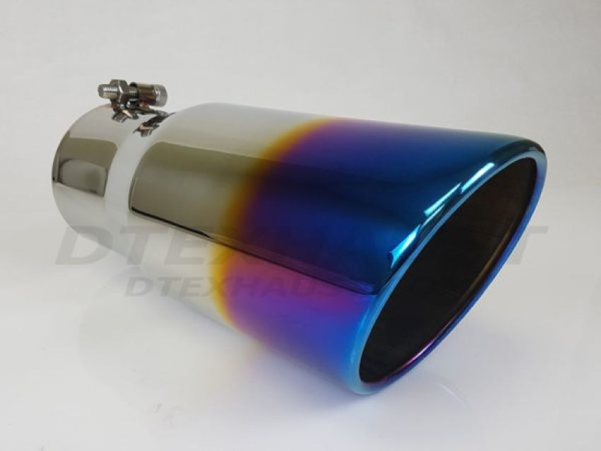 Different Trend Blue Flame 5″ * 12″ Rolled Angle, Bolt-on I.d. 4″ BQ9-405012RBF
