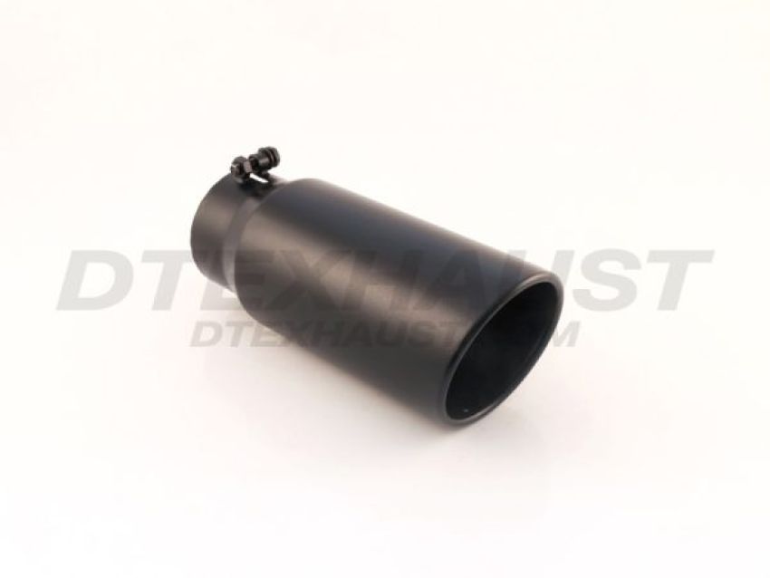 Different Trend Glossy Black Powder Coated Bolt on 5″x12″ Rolled Slant BQ9-405012RBG