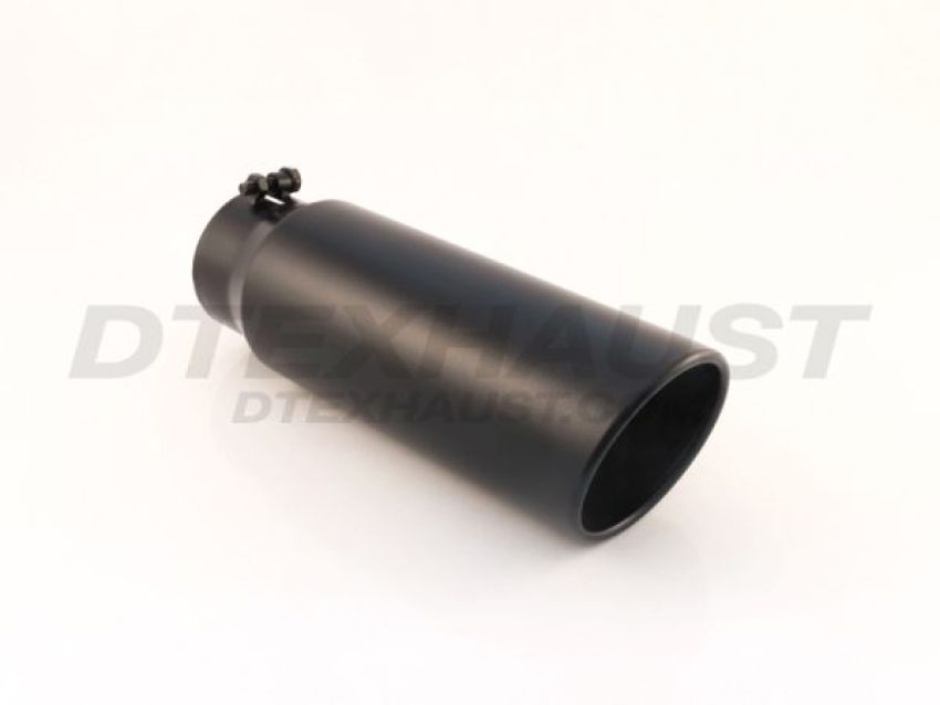 Different Trend Glossy Black Powder Coated Bolt on 5″x15″ Rolled Slant BQ9-405015RBG