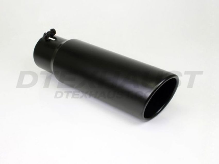 Different Trend Black Powder Coated Bolt on 6″x18″ Rolled Slant BQ9-506018RBK