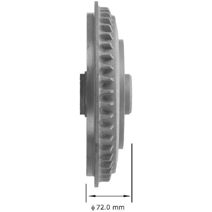 BENDIX DRUM & ROTORS PDR0475 BENDIX Brake Drum