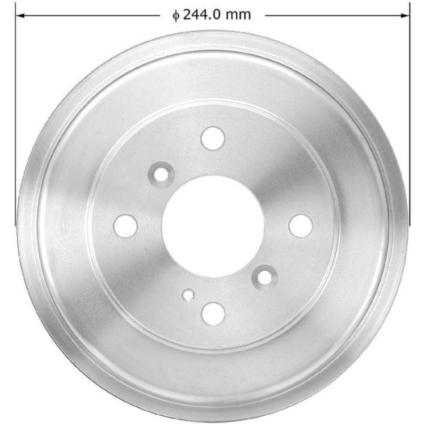 BENDIX DRUM & ROTORS PDR0841 BENDIX Brake Drum