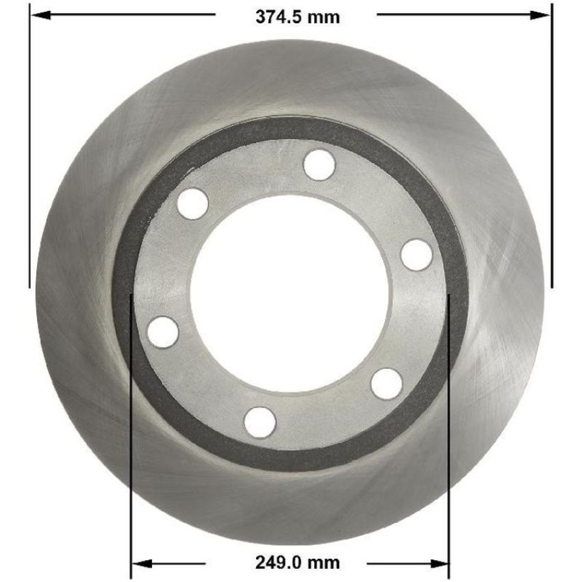 BENDIX DRUM & ROTORS PRT1269 BENDIX Disc Brake Rotor