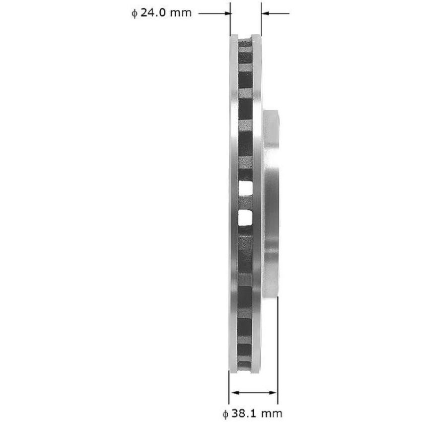 BENDIX DRUM & ROTORS PRT1379 BENDIX Disc Brake Rotor