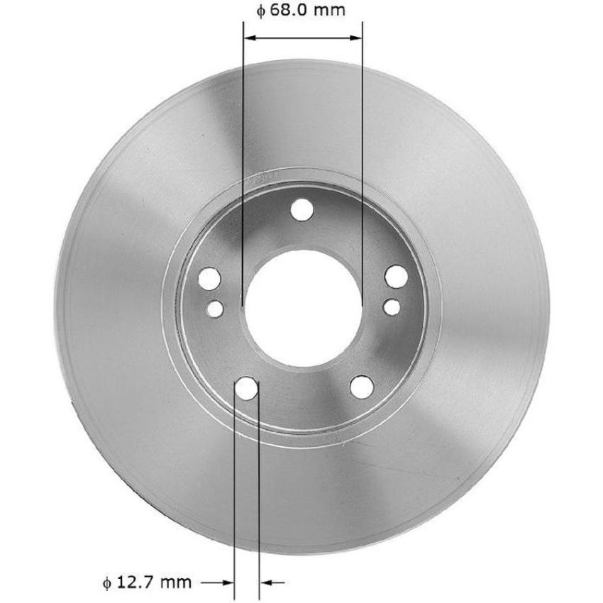 BENDIX DRUM & ROTORS PRT1441 BENDIX Disc Brake Rotor