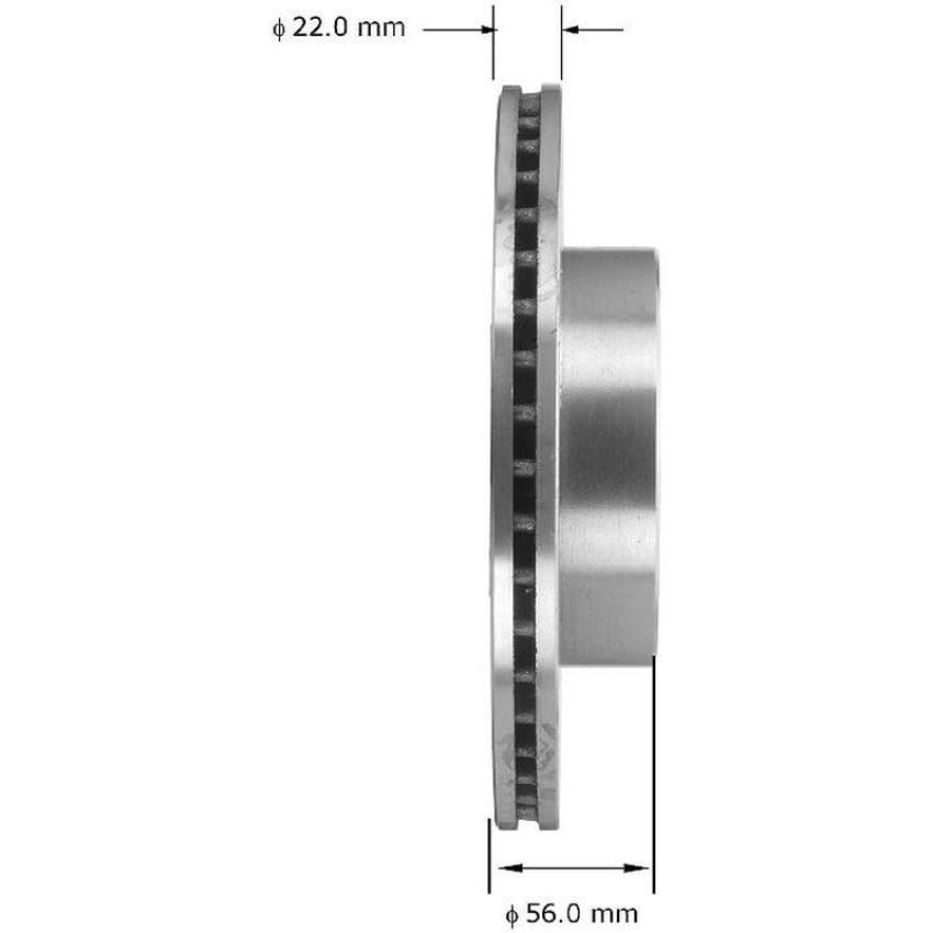 BENDIX DRUM & ROTORS PRT1531 BENDIX Disc Brake Rotor