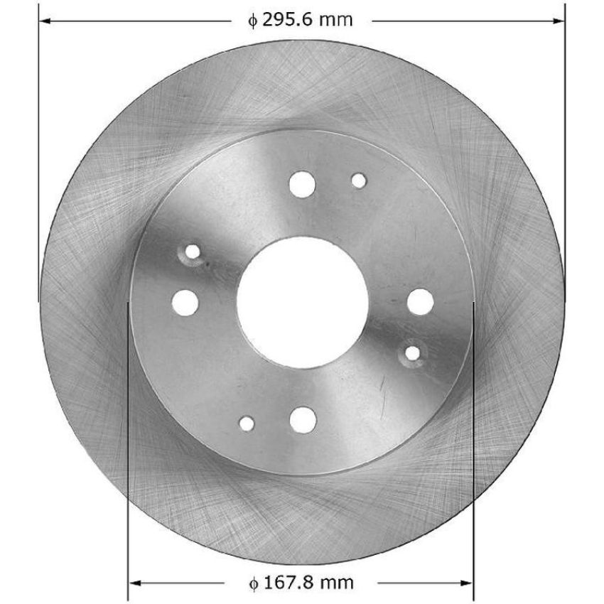 BENDIX DRUM & ROTORS PRT1692 BENDIX Disc Brake Rotor