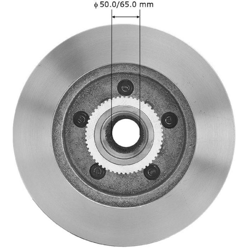 BENDIX DRUM & ROTORS PRT1829 BENDIX Disc Brake Rotor and Hub Assembly