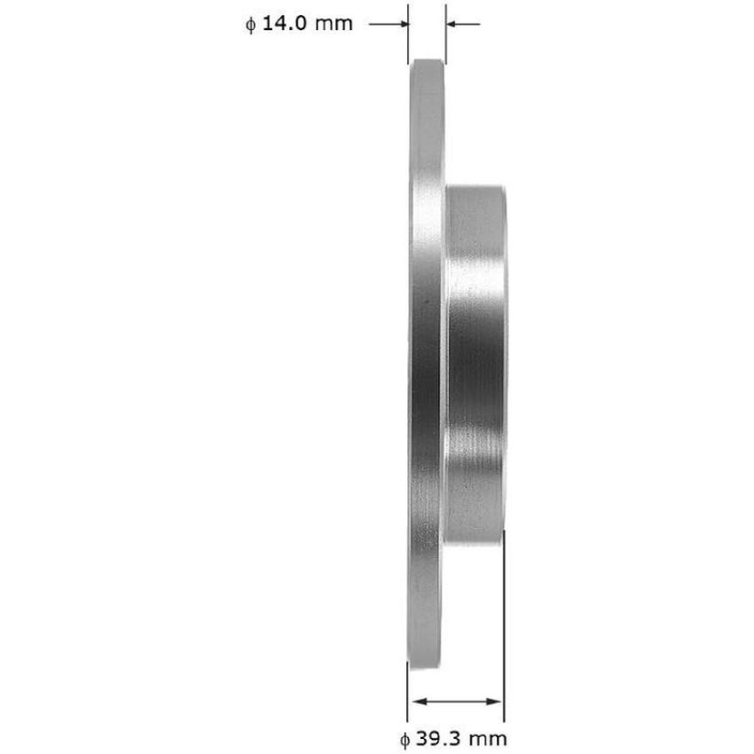 BENDIX DRUM & ROTORS PRT1893 BENDIX Disc Brake Rotor