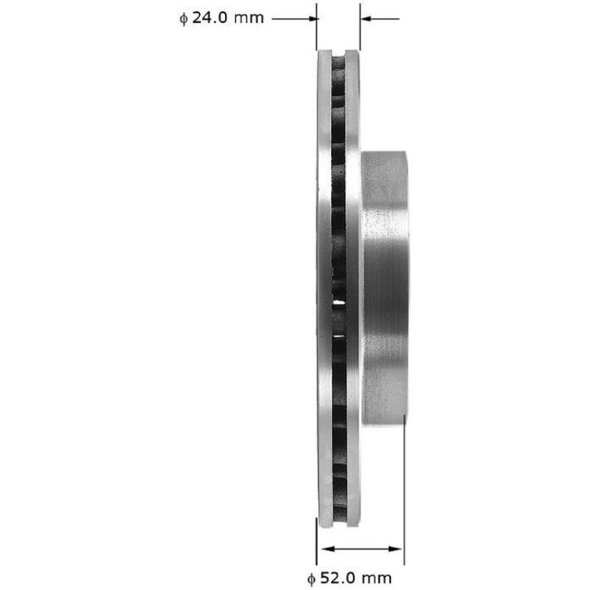 BENDIX DRUM & ROTORS PRT5246 BENDIX Disc Brake Rotor