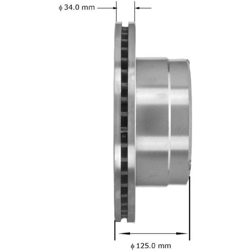 BENDIX DRUM & ROTORS PRT5630 BENDIX Disc Brake Rotor