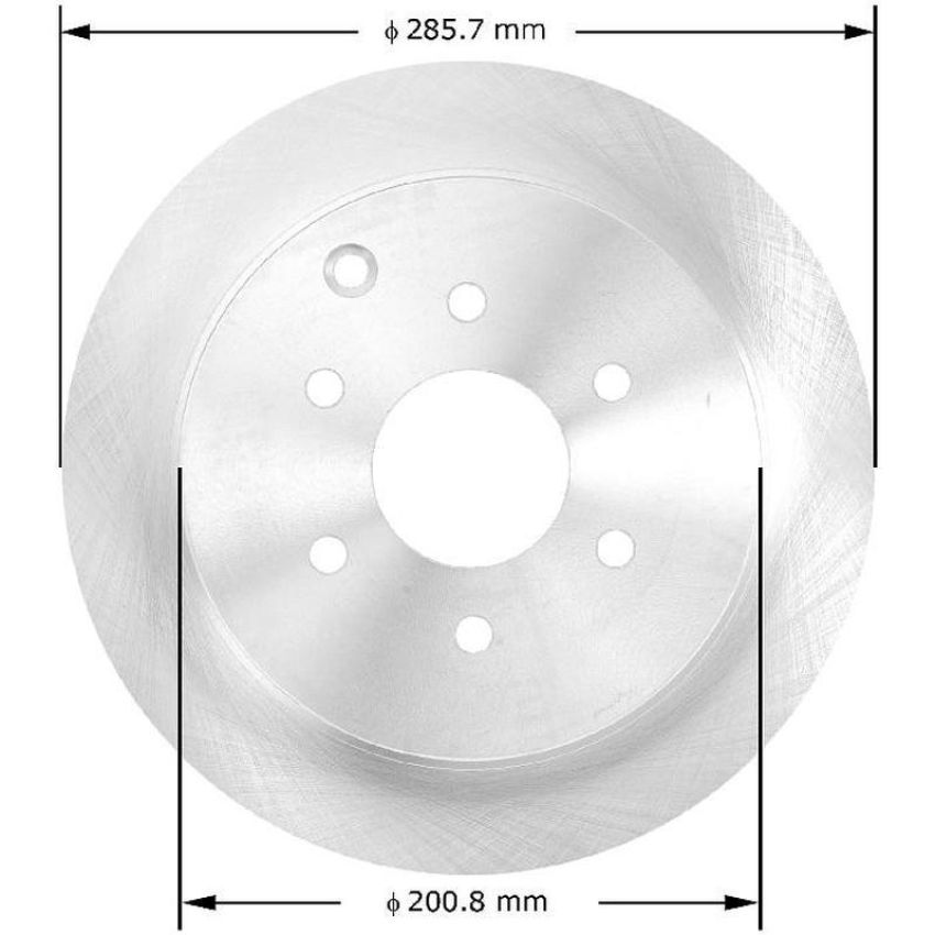 BENDIX DRUM & ROTORS PRT5716 BENDIX Disc Brake Rotor