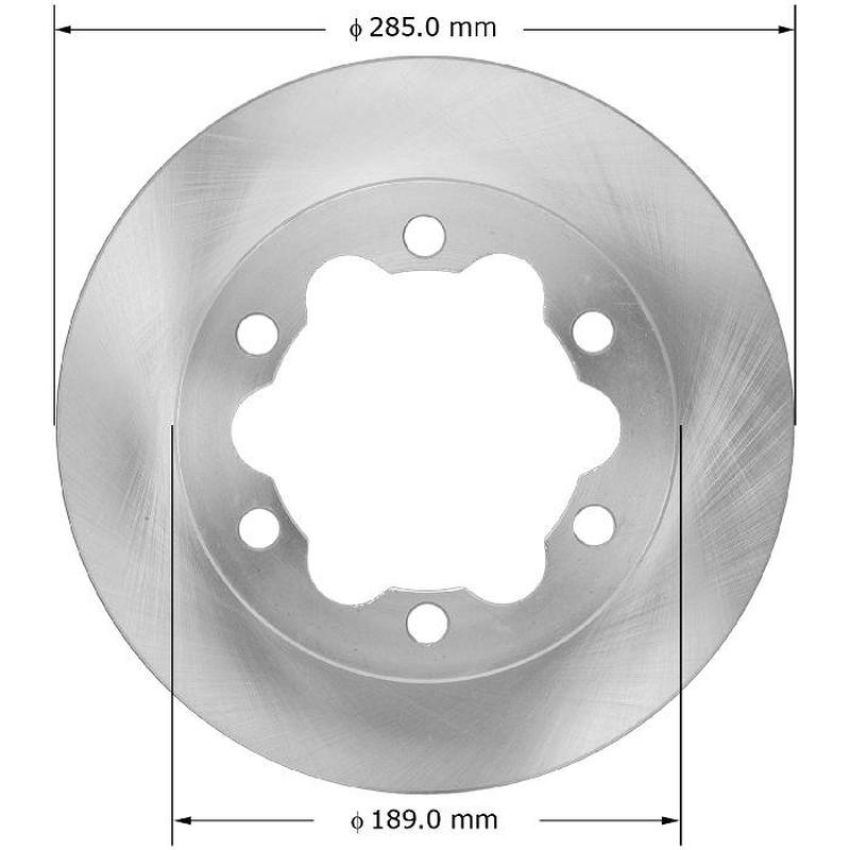 BENDIX DRUM & ROTORS PRT5768 BENDIX Disc Brake Rotor