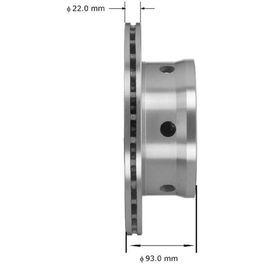BENDIX DRUM & ROTORS PRT5768 BENDIX Disc Brake Rotor