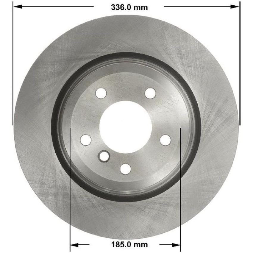 BENDIX DRUM & ROTORS PRT5823 BENDIX Disc Brake Rotor