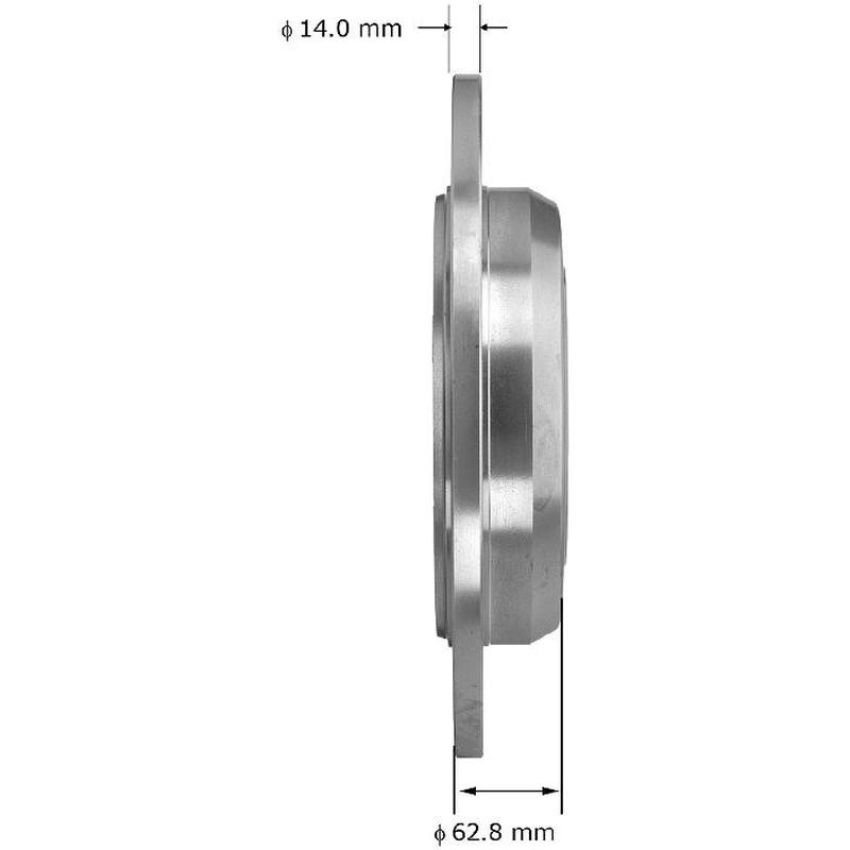 BENDIX DRUM & ROTORS PRT5870 BENDIX Disc Brake Rotor