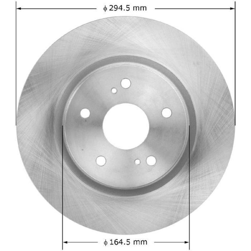 BENDIX DRUM & ROTORS PRT5879 BENDIX Disc Brake Rotor