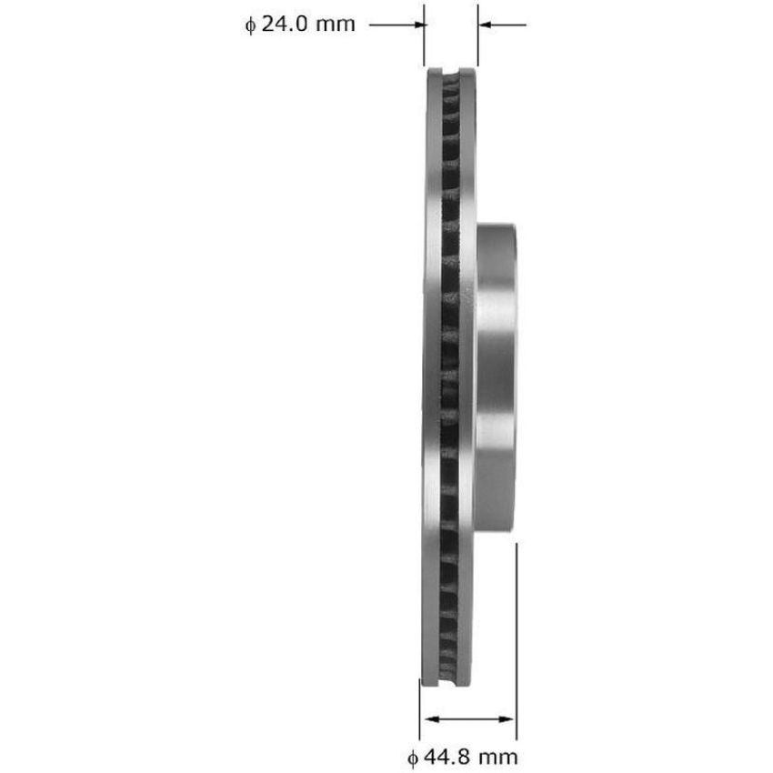 BENDIX DRUM & ROTORS PRT5883 BENDIX Disc Brake Rotor