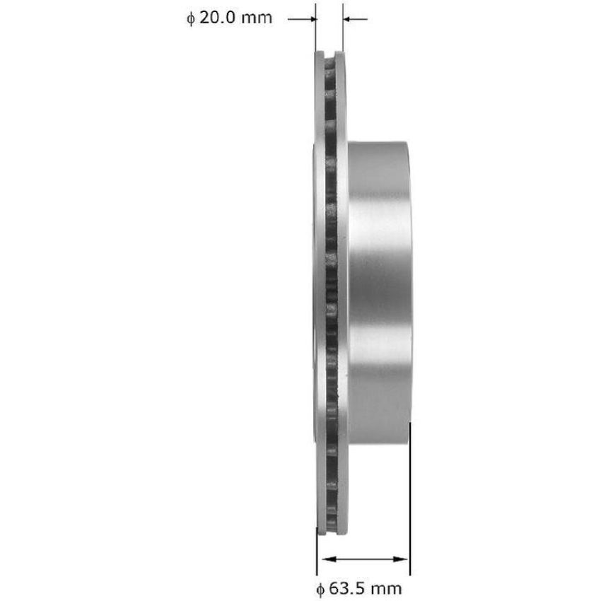 BENDIX DRUM & ROTORS PRT5892 BENDIX Disc Brake Rotor